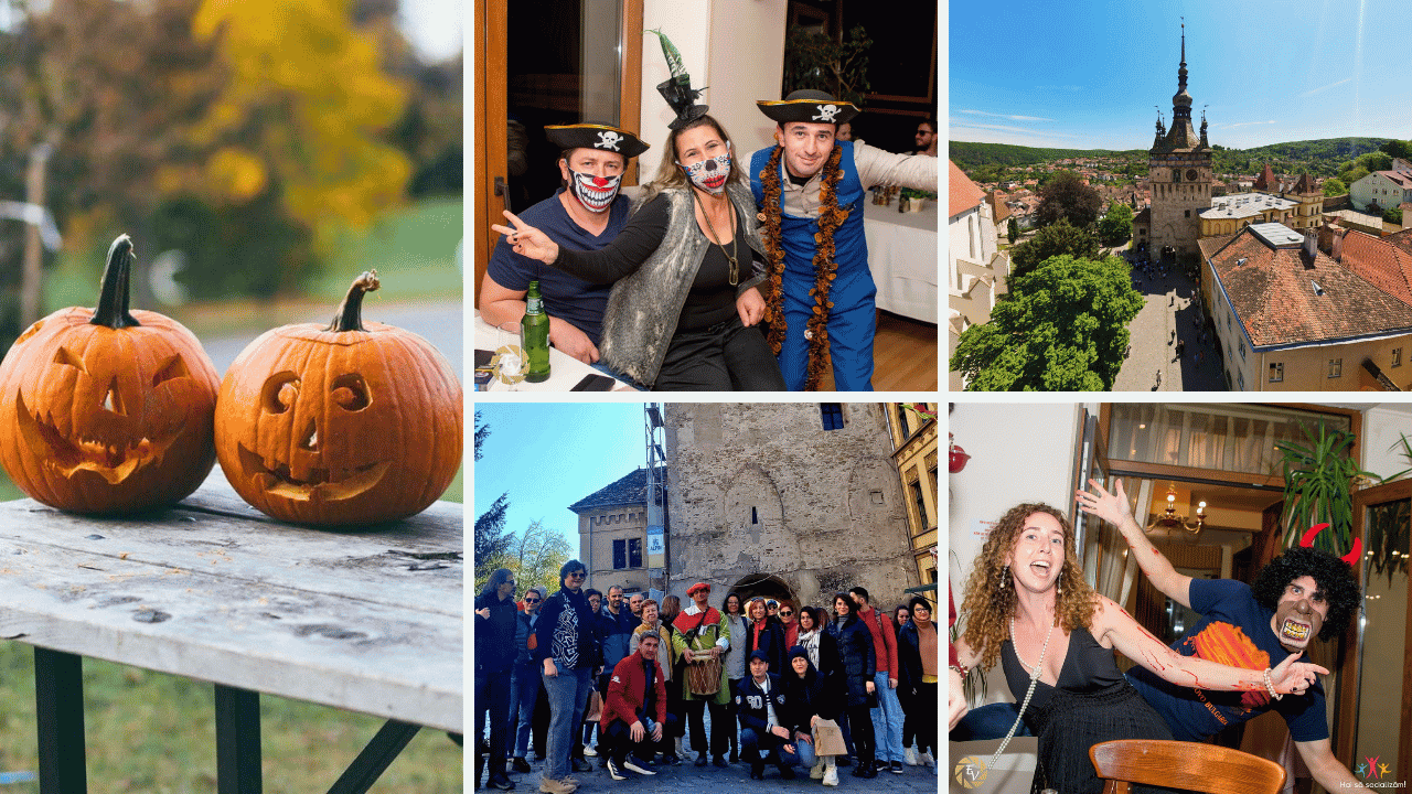 Petrecere de Halloween la Sighișoara